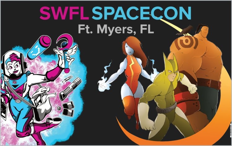 THIS WEEKEND COME SEE WRITTEN SINS/SINSFUL COMICS TABLE 21 SWFL SpaceCon2017 is Coming to Fort Myers on SATURDAY  June 10, 2017  .