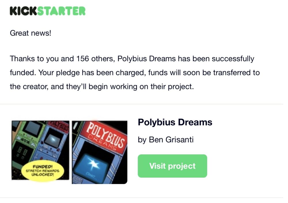 STAND BACK ANOTHE KICKSTARTER HAS JUST LAUNCHED