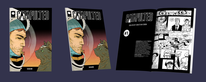 A comic book about Cats sent into space, based on the true story of France’s efforts during the 1950’s space race.
