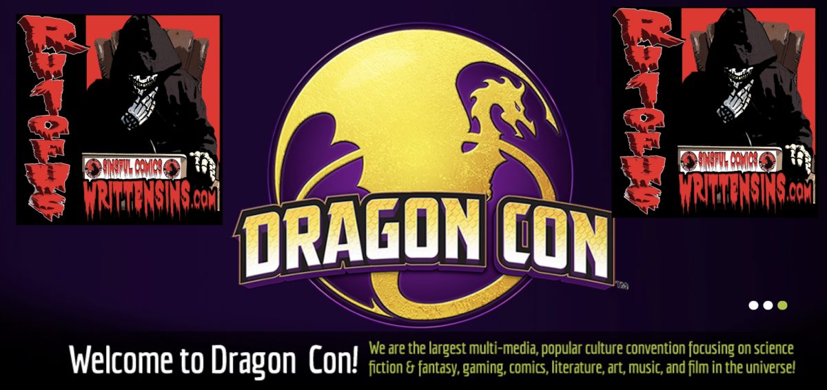 WrittenSins is going to ATALANTA for DRAGON  CON
