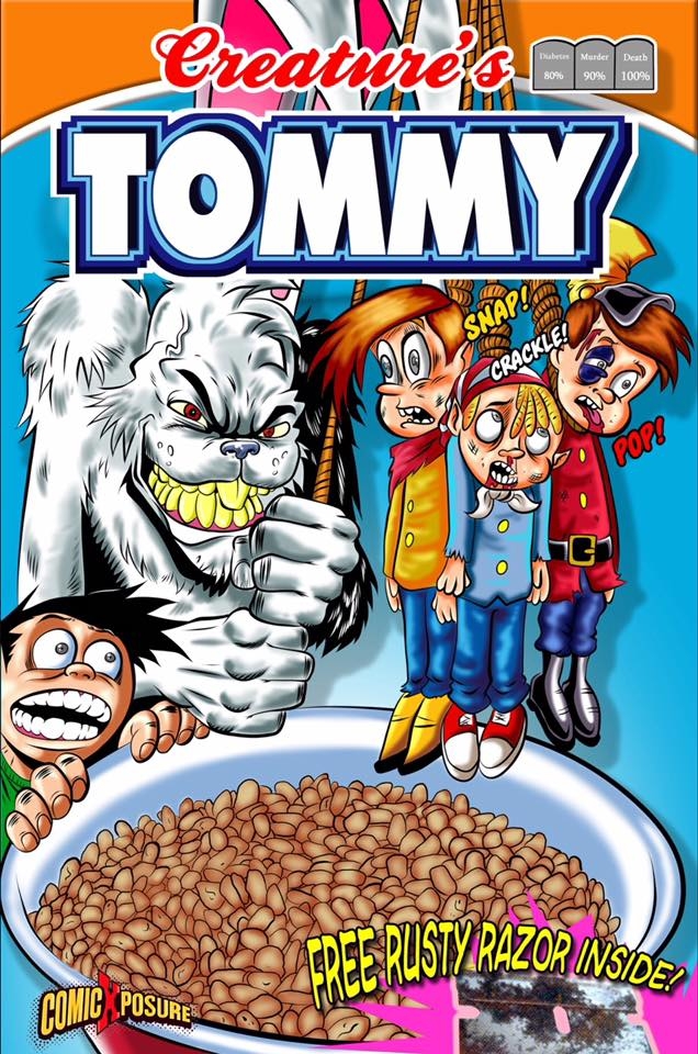 JUNE’s FAN ART of his Own Creation and Rice Krispies