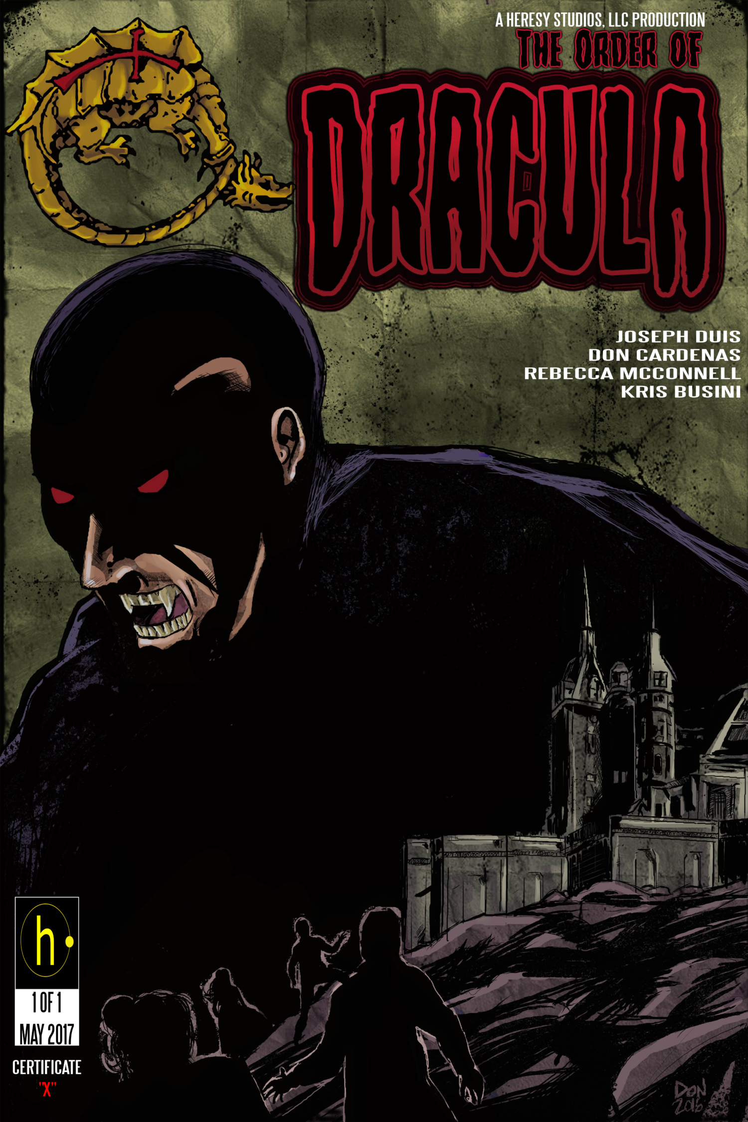 The Order of Dracula now on Comixology