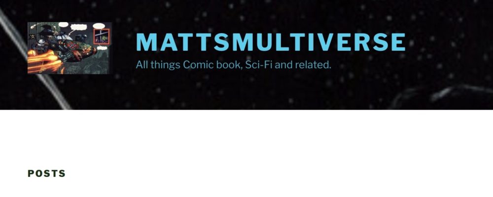 A Blog For Comic Book Fans