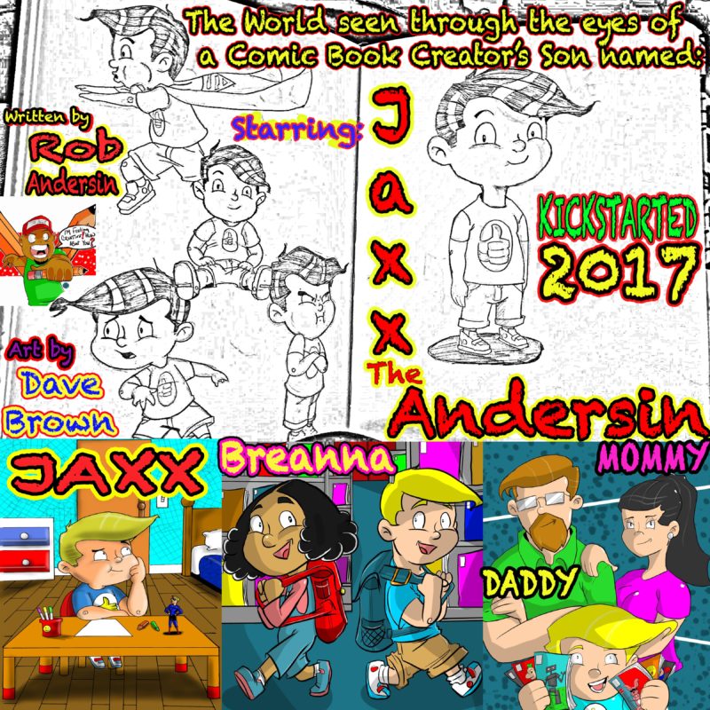 JAXX the Andersin is on Sale @ The WrittenSiNs Indie Comic Mega Store  .  .  .  .  .