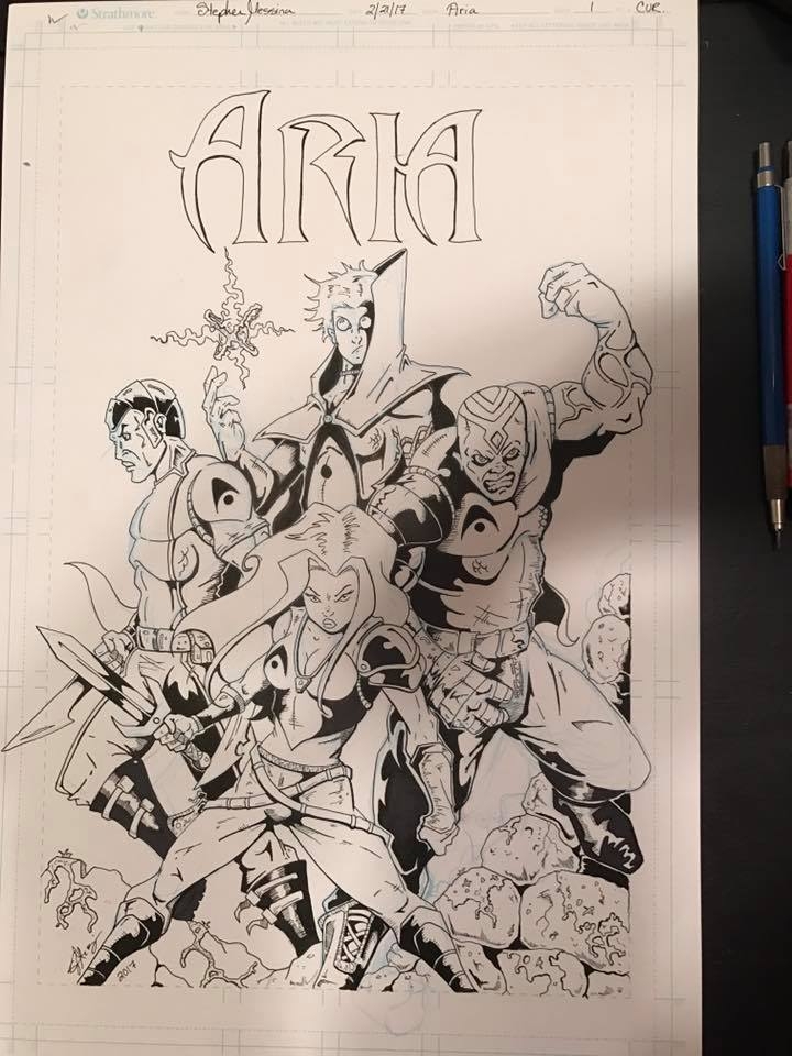 Todays art for The Summer of CREATION Brought to you By Stephen Messina