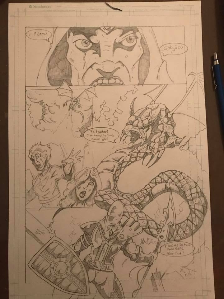 Todays art for The Summer of CREATION Brought to you By