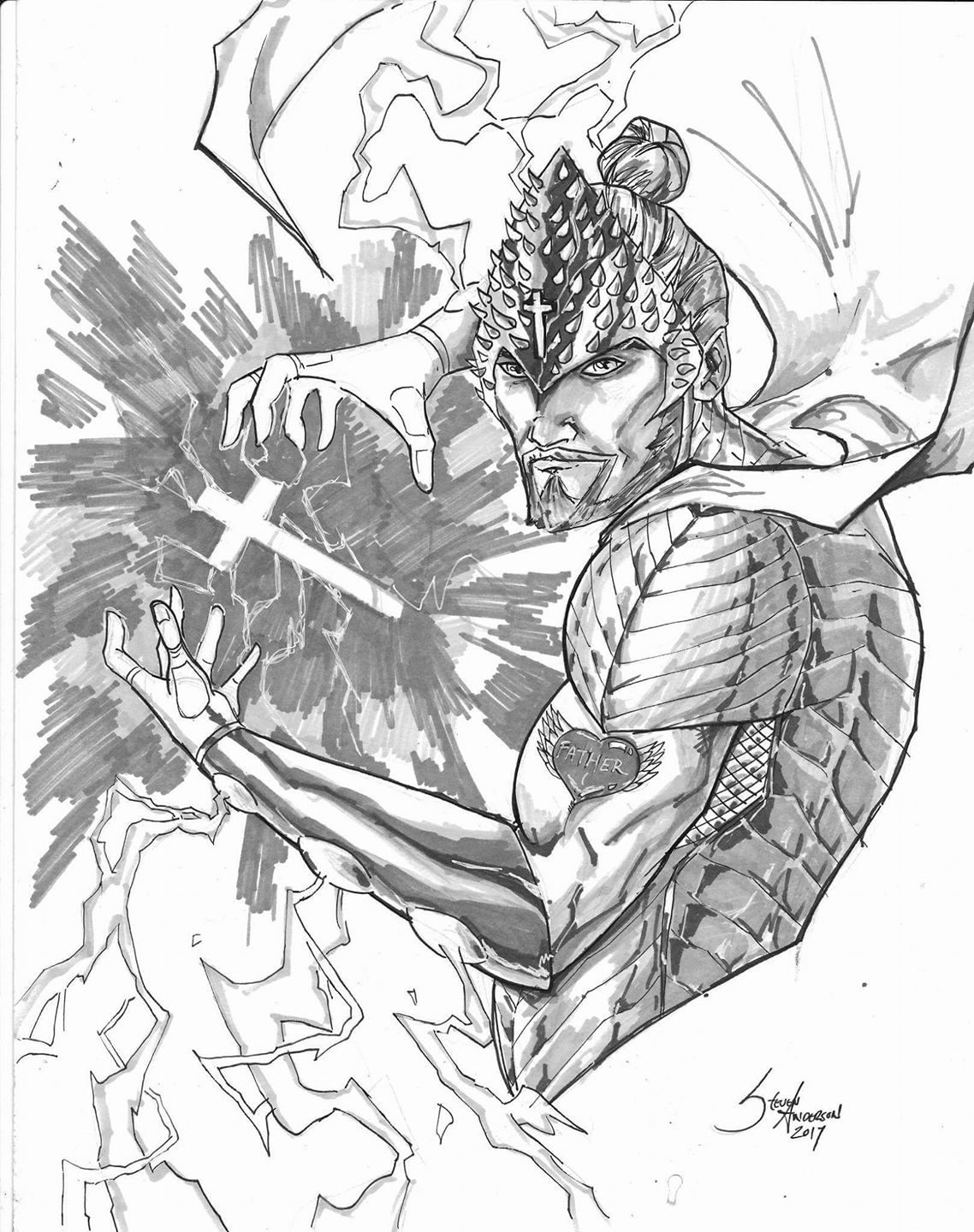 Todays art for The Summer of CREATION Brought to you By Steven Anderson