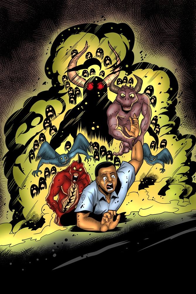 Just what has been unleashed in Blackwood? The unholy results of a “Voodoo Curse”.