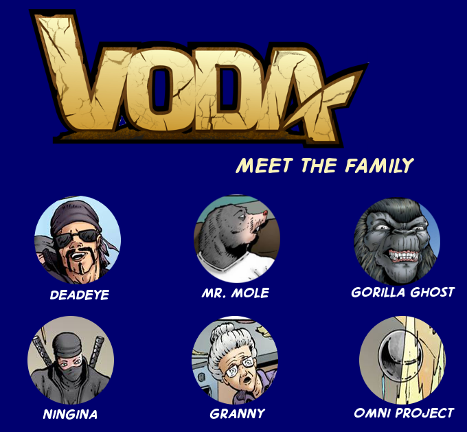 Site FAVORITE ARTIST CRISS MADD is BACK with a NEW COMIC called VODA  .