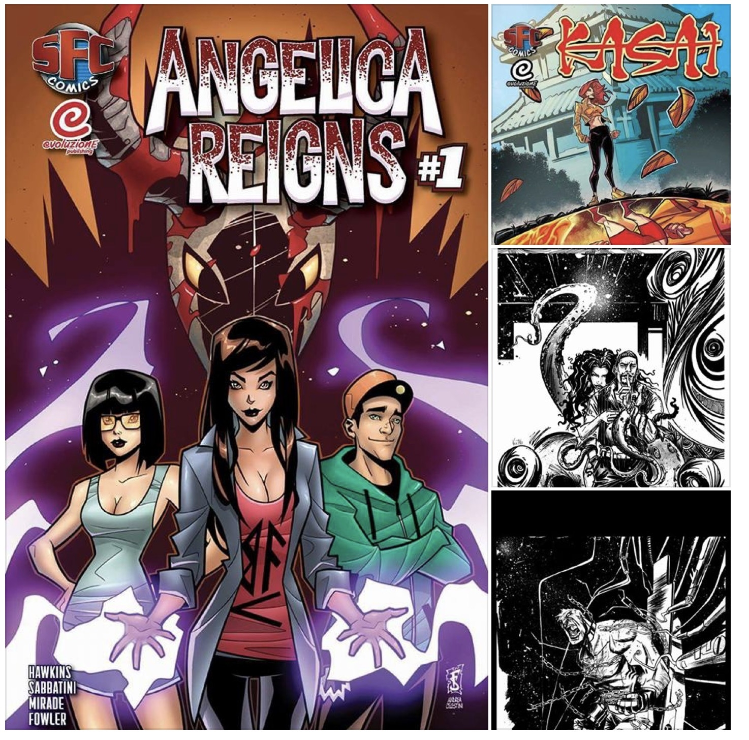 Angelica Reigns backers get the first look at the completed versions