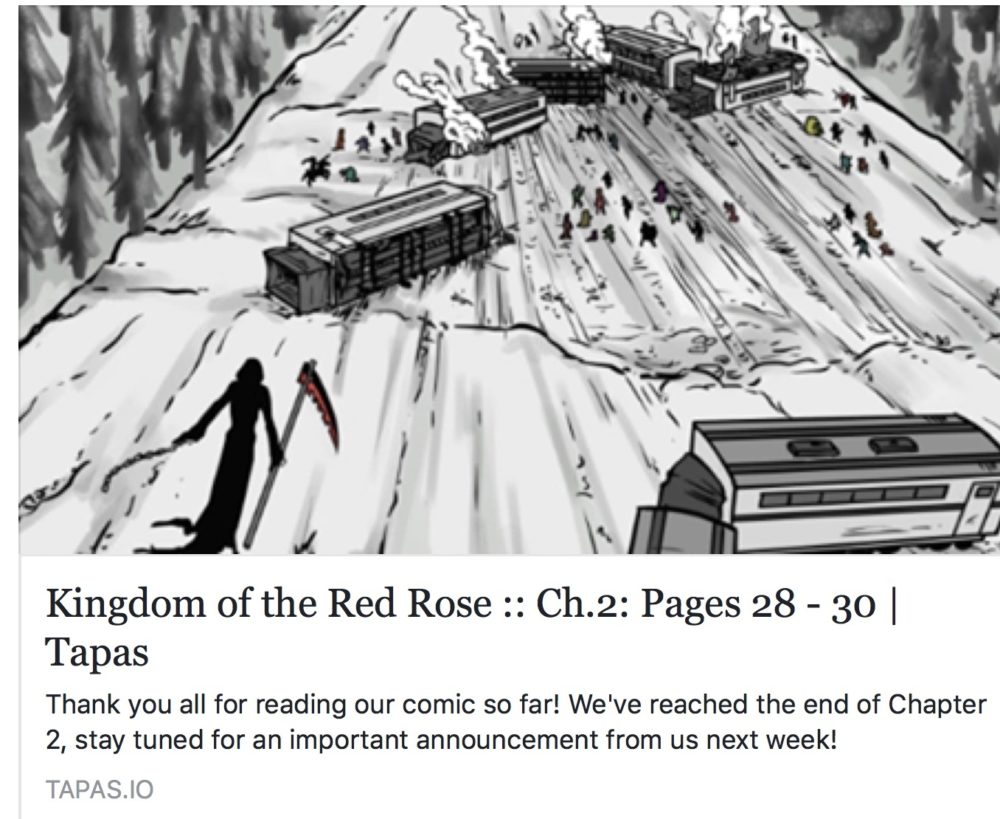 The Reaper readies in the latest installment of Kingdom of the Red Rose