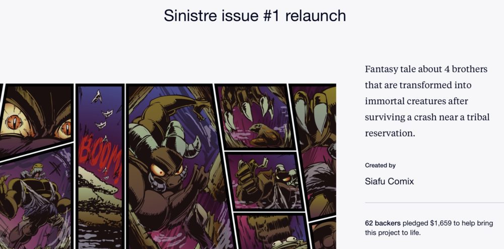 Congrats to Sinistre Creative Team