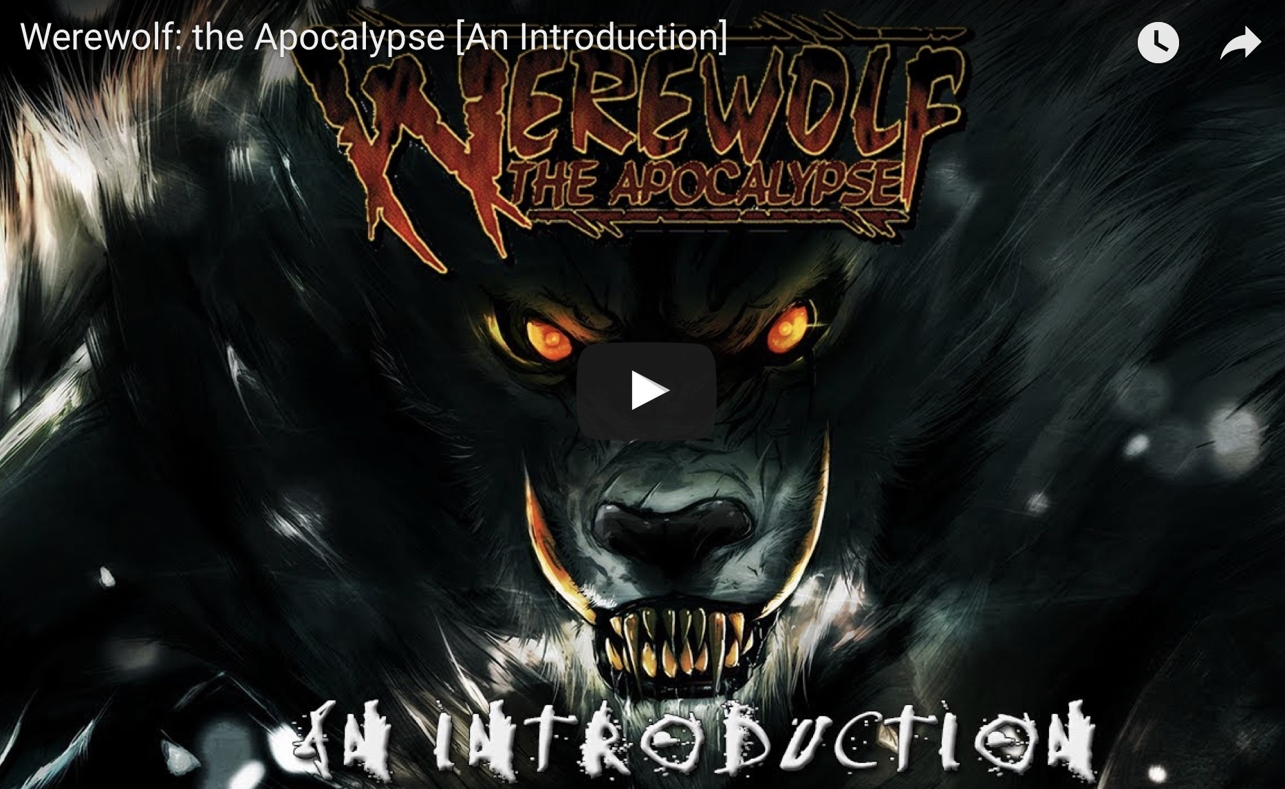 Werewolf: the Apocalypse RGP could be heading to a Game Console possiblly  but till then lets talk about The story behind it