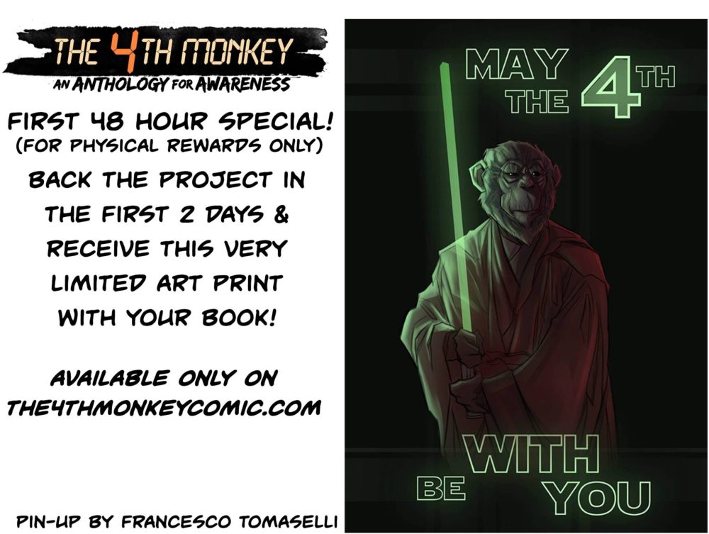 “First 48 hour special” for all physical reward backers!