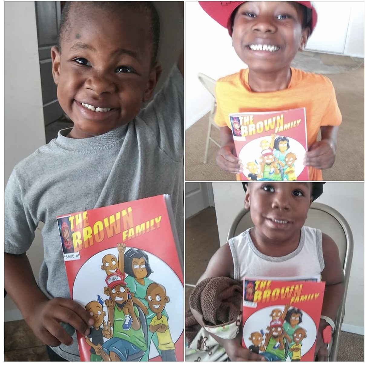 The Brown Family” Issue #1 IS HERE EVERYONE!!!