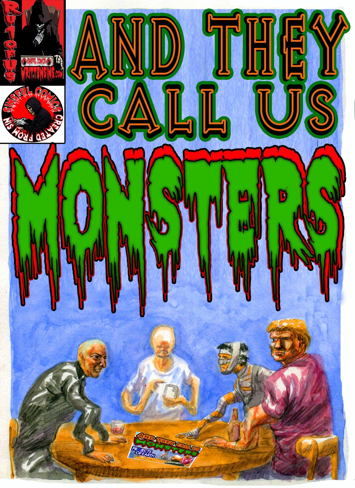 Available in INDIE PREVIEWS:: And They Call Us Monsters PDF and Print Versions
