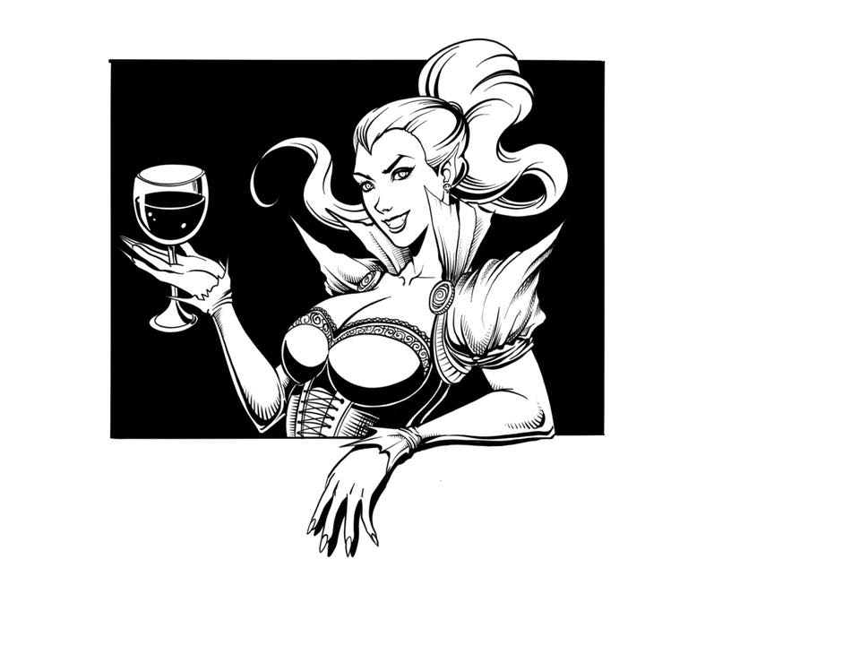 Spooky art of the Day by Damián Avilés