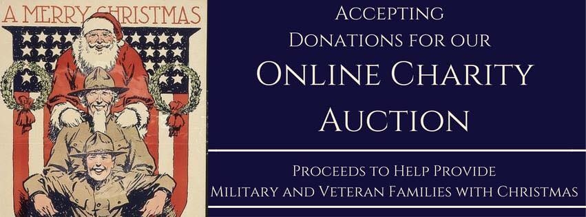 Join the Veterans Wife in Trying to make the Holiday Season Joyful for all Veterans  .  .