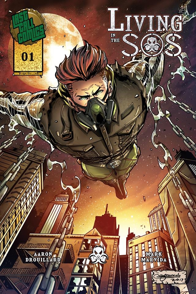 Creator of Living in the S.O.S. Aaron Drouillard has signed a deal that brings his creator-owned series Living in the S.O.S. to Last Call Comics LLC!