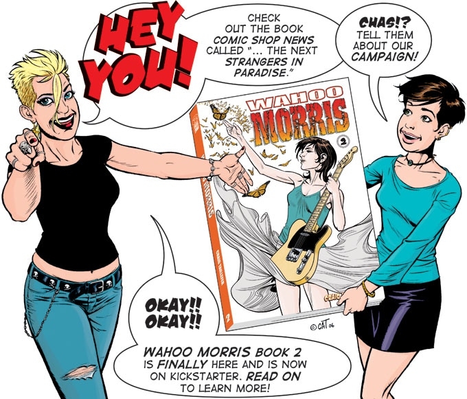 Craig Taillefer shared Wahoo Morris: A Rock & Roll and Magic Graphic Novel’s video.