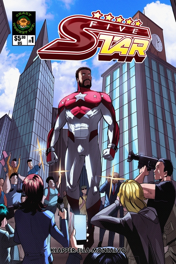 FiveStar #1 Comic Book now was on Kickstarter and now Launched off of the Platform