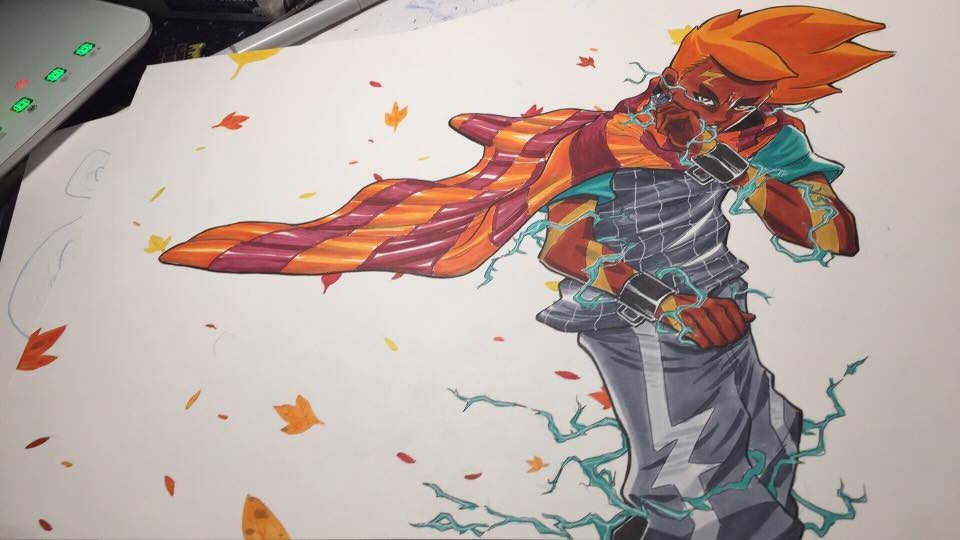 November’s Art of the DAY is all about Characters, Check out Dorian Hudgeon Designs