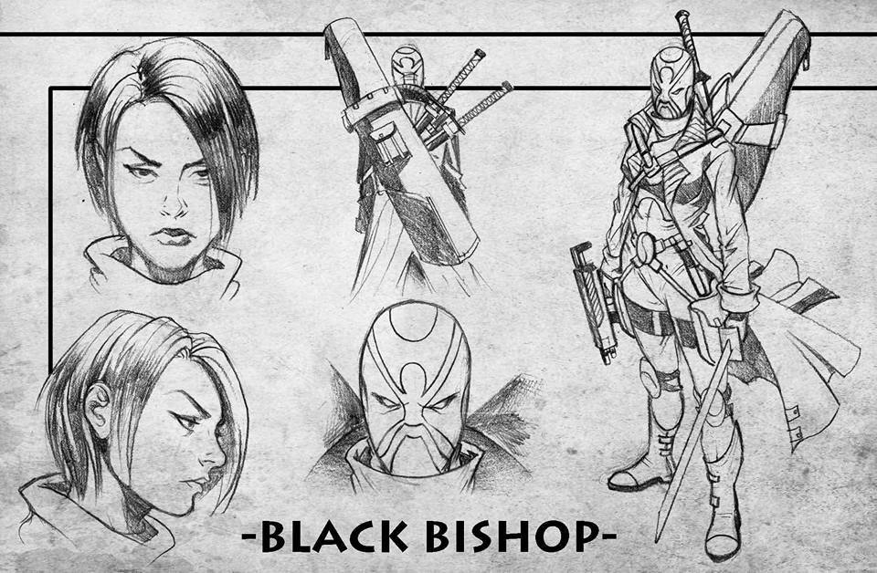 In December our A.T.D gives you the gift of Characters: Marcel Dupree’s  Black Bishop