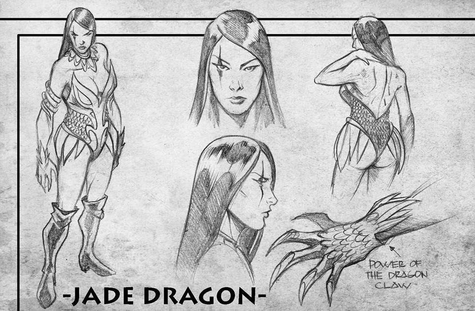 In December our A.T.D gives you the gift of Characters:Marcel Dupree’s  Jade Dragon