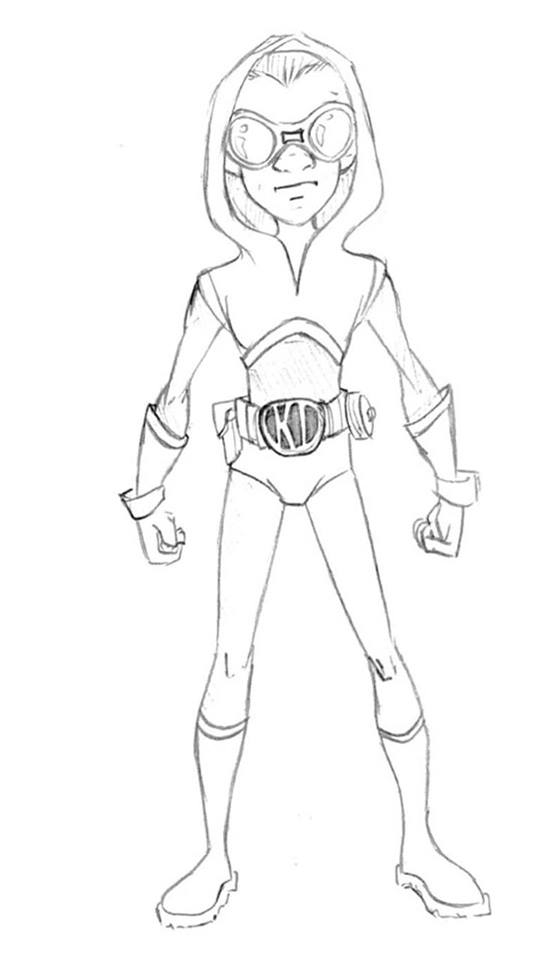 In December our A.T.D gives you the gift of Characters: Marcel Dupree’s Kid Destructo