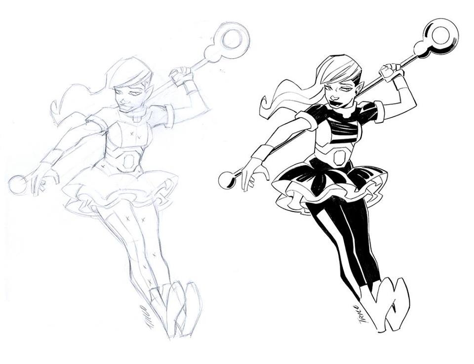 In December our A.T.D gives you the gift of Characters: Marcel Dupree’s Val from Armor-I