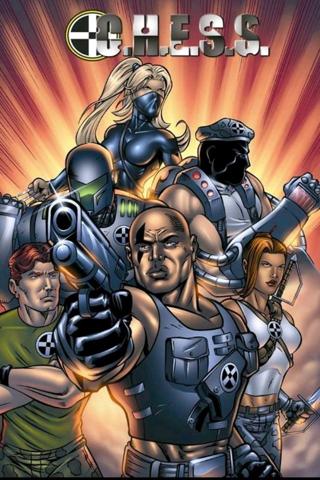 November’s Art of the DAY is all about Characters:  Paige Alfred Creates CHESS