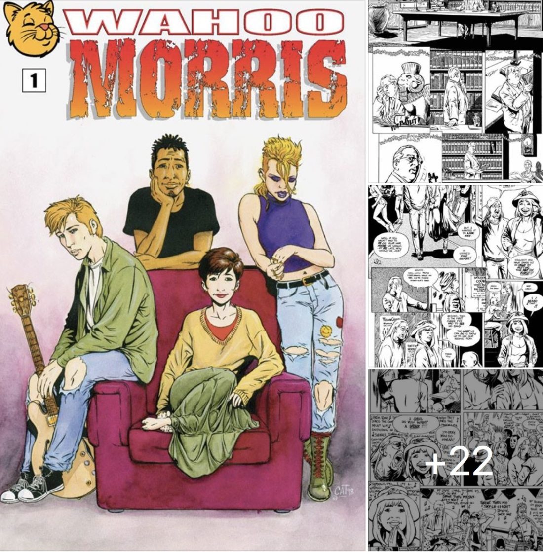 11 days left to pre-order WAHOO MORRIS Book 2. Bundles of Book 1 and 2 also available.