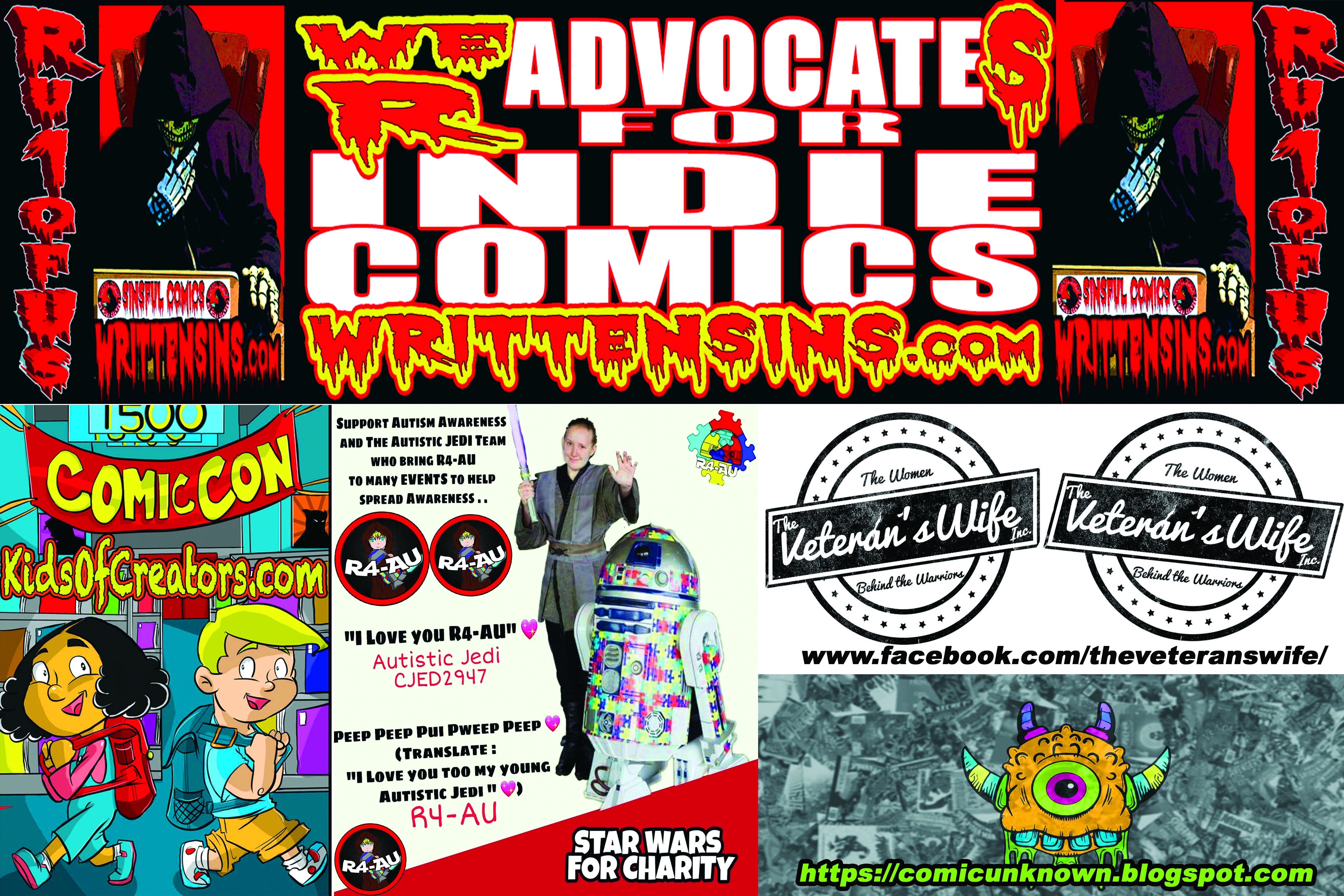 See the Table Banner to look for to Find Written SiNs at Cons