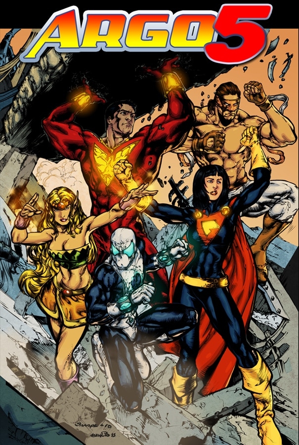 Argo 5 Trade Paperback is on kickstarter for a limited time act fast ends . .