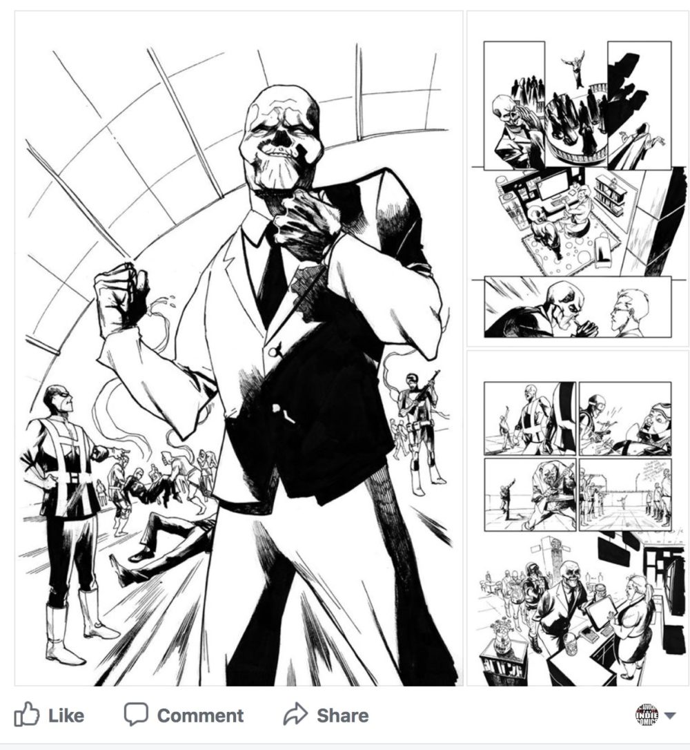 Bruno Oliveira offers up some MARVELOUS work for his Kickstarter