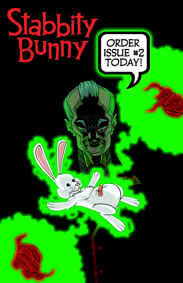 Fan Favorite Stabbity Bunny returns to Diamond for a Second issue