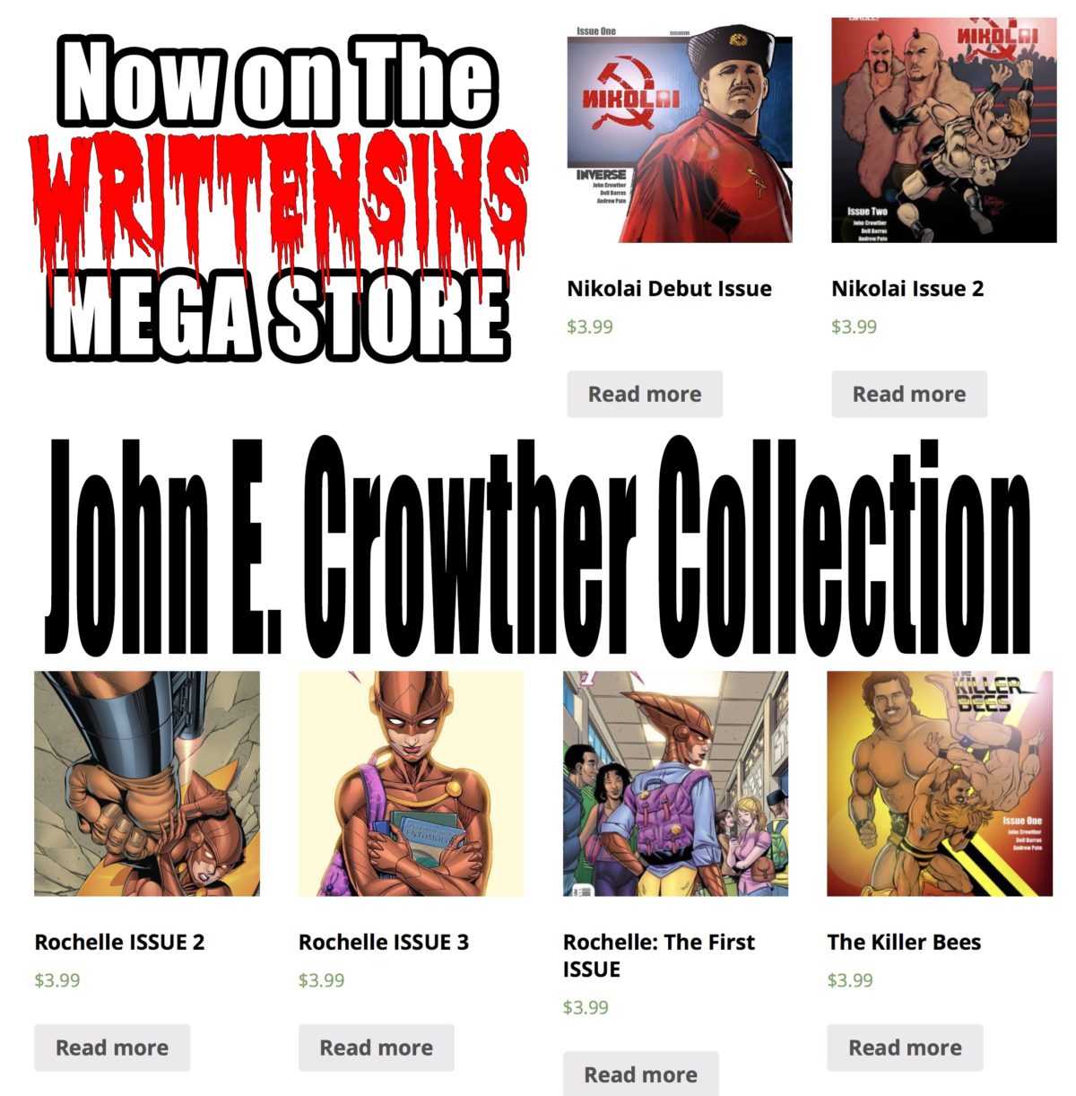 New Additions to The MEGA STORE:: The John E. Crowther Collection
