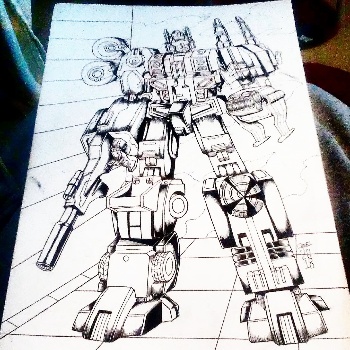 Check out This Fan Art: Yancey Voges Transform us into Fans