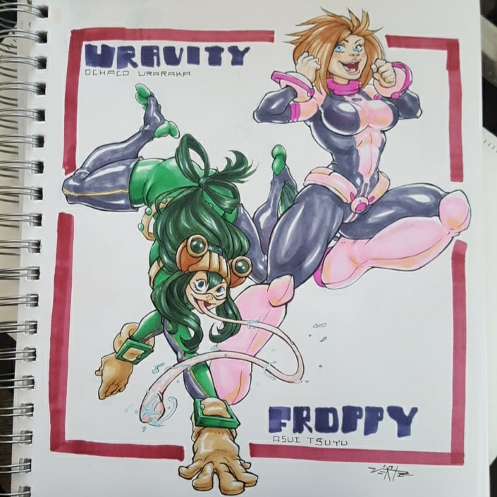 Check out This Fan Art: Gerardo Todd Vertiz  goes traditional.