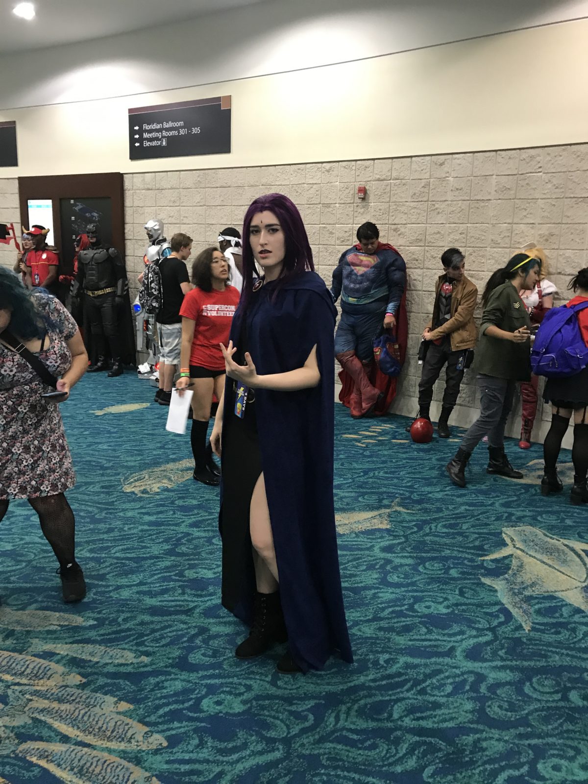 SUPER CosViews from Fort Lauderdale SUPERCON: RAVEN stoped By