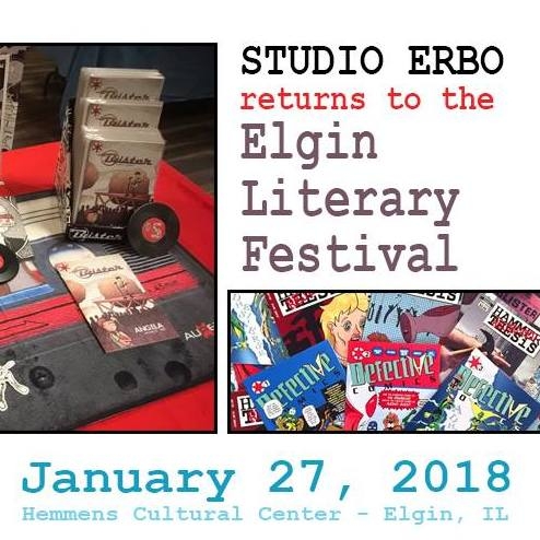 (IL) Eric Cockrell and Gregory Thompson    will be front and center at the Elgin Literacy Festival 1/27