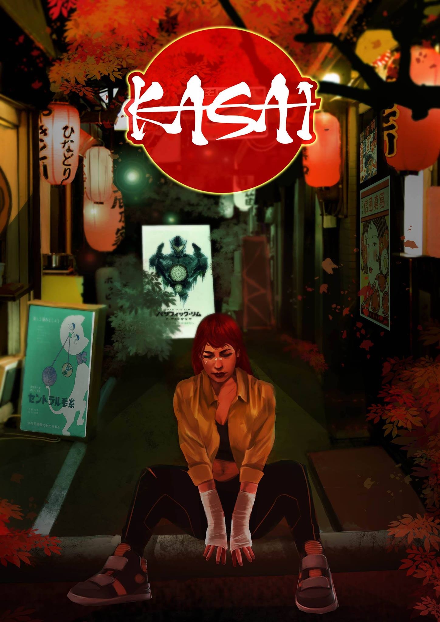 A sneak peek at another variant cover of Kasai