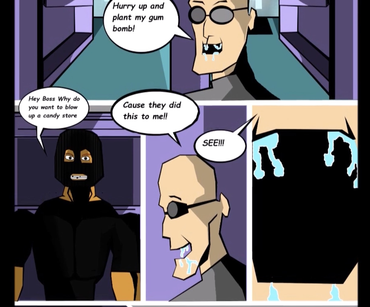 Ryan James Melrose shares his Toothless Agression