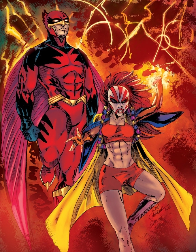  If you back both The Crimson Guardians #1 and Kasai: The Homecoming #1  you get..