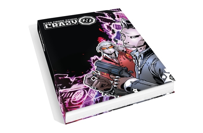Crazy 9 – Graphic Novel / Anthology  Riveting comic! Crazy 9 is a new drug on the streets, requiring the ultimate sacrifice in order to gain the power of the subconscious. 3.8  .  .