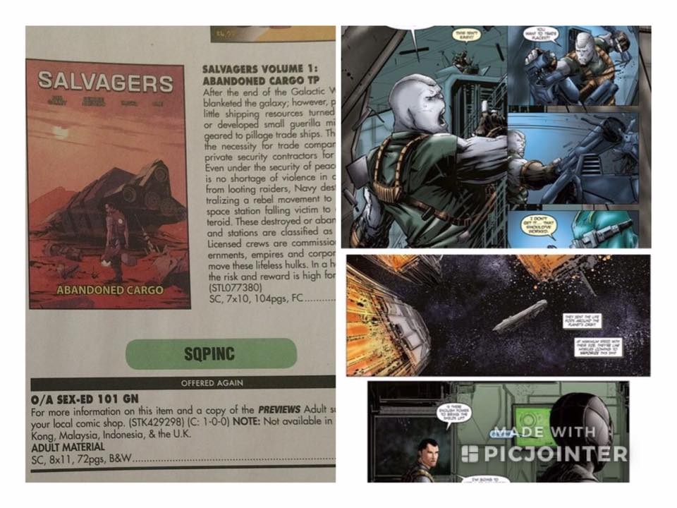 Slavagers is now in PREVIEWS, get your local shop to order it today. .