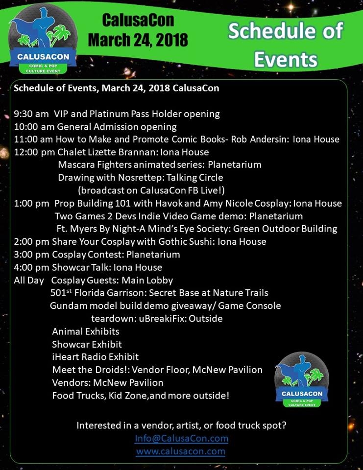 CalusaCon Panels one of Which Mr. Andersin is doing