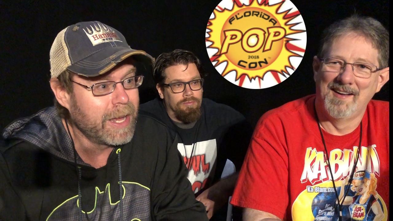 The WrittenSiNs.com Panel on Creating comics in 2018 at Florida Pop Con Featuring Roland Mann and John Crowther