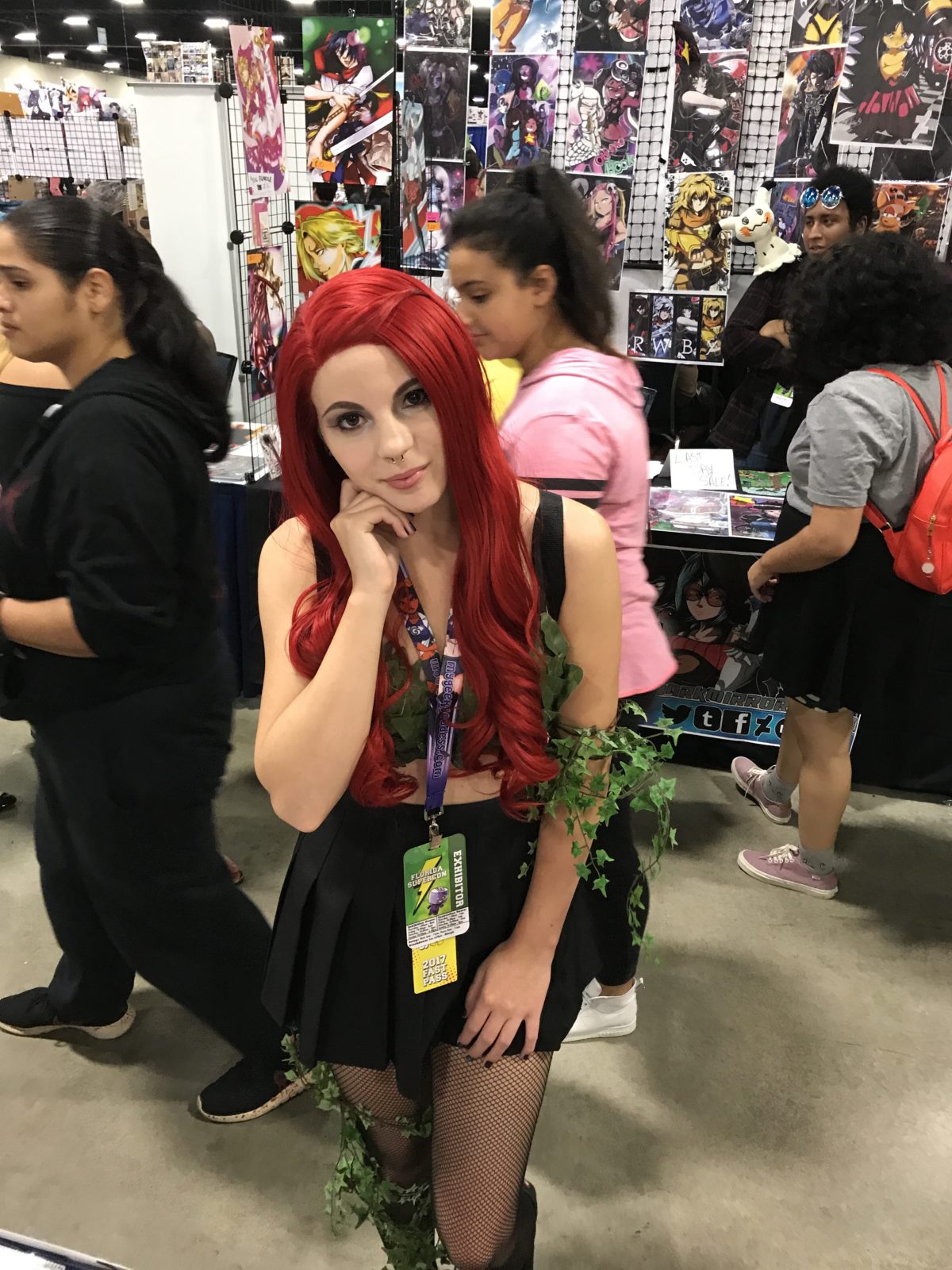 SUPER CosViews from Fort Lauderdale SUPERCON:  LADY TOXIC was our GEEK GODDESS