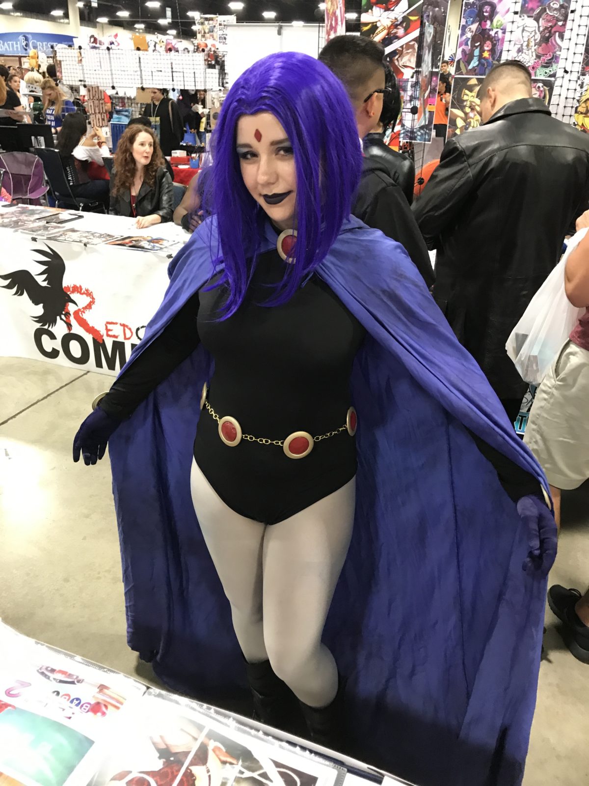 SUPER CosViews from Fort Lauderdale SUPERCON:  @Lady_Luana_ was our Fav Raven at Fort Lauderdale
